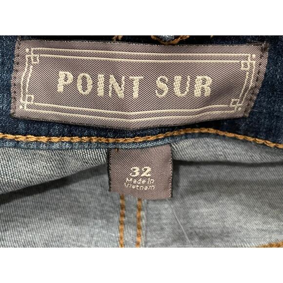 NWT J.Crew Point Sur Hightower Straight Jean in Vivid Indigo Wash, Size 32 - Picture 8 of 13